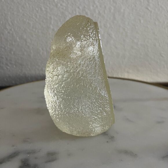 Vintage Reversed Carved Lucite Tree Sculptured Paperweight Signed J Pelt 1970’s - Picture 4 of 7